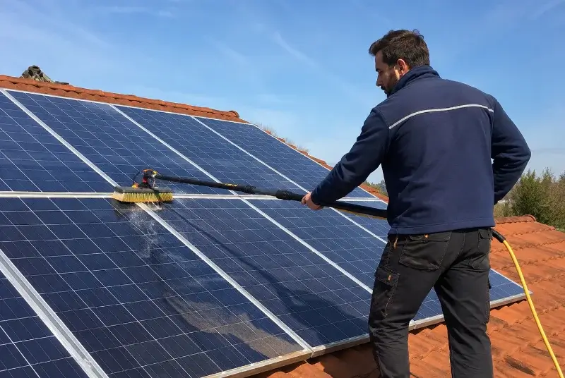 Nettoyage et entretien de panneaux solaires à Saint-Léger-sous-Cholet